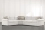 Elm II Foam 3 Piece 127" Sectional With Right Arm Facing Sofa - Signature