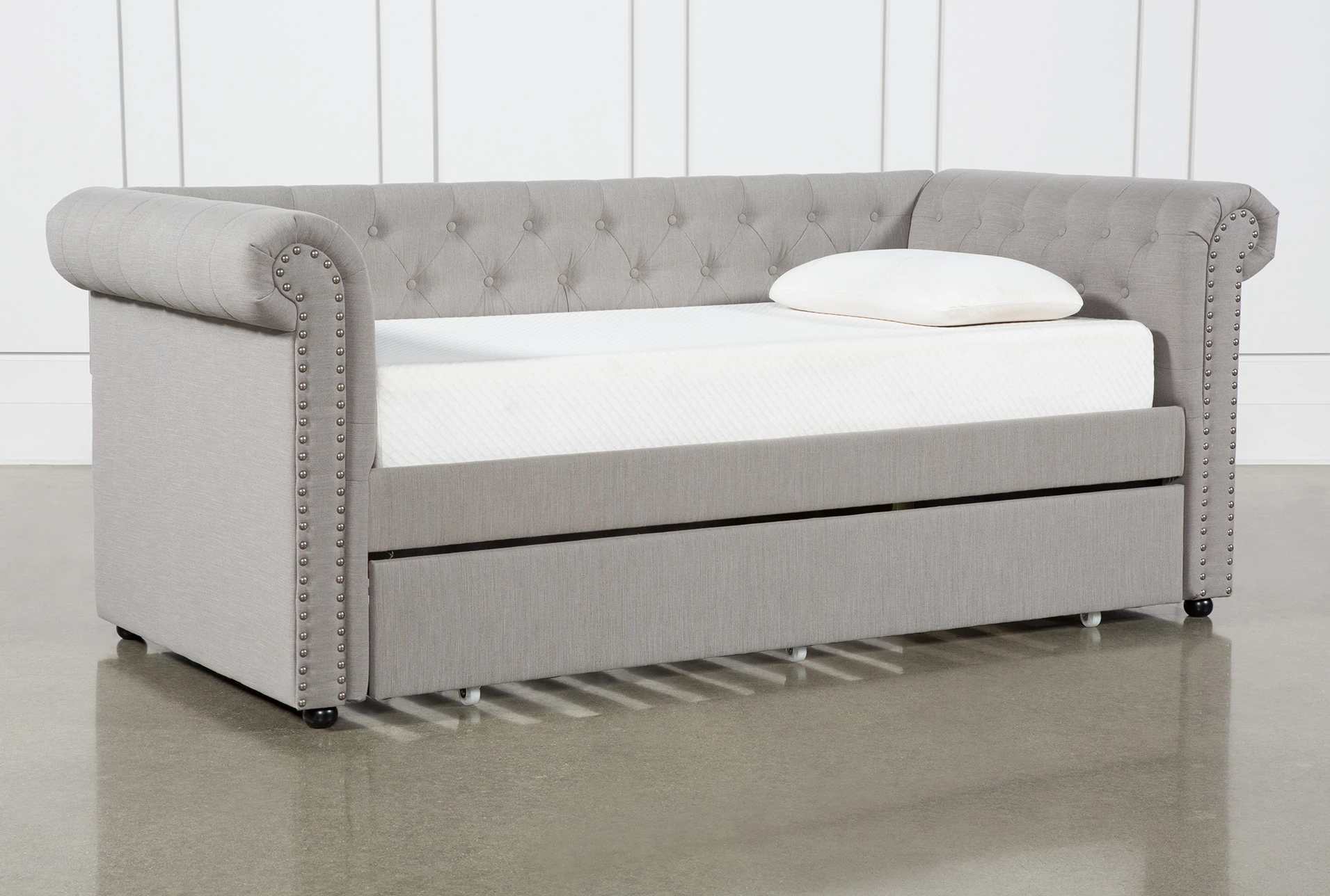 daybed with trundle and mattress