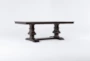 Sorensen 86-114" Extendable Pedestal Dining Table - Side