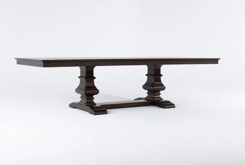 Sorensen 86-114" Extendable Pedestal Dining Table