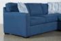 Cypress II Foam 3 Piece 118" Sectional With Right Arm Facing Love & Armless Chair - Side