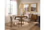 Kara Modern Mid-Century Walnut Brown 60" Kitchen Dining Table - Room