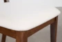 Kara 5 Piece Rectangle Dining Set With Wood Back Chairs - Detail