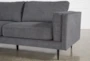 Aquarius II Dark Grey 2 Piece 120" Sectional With Left Arm Facing Chaise - Side