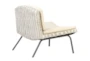 Natural Woven Armless Chair  - Back