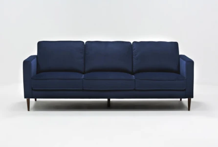 Fairfax Denim Velvet 90" Sofa