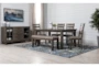 Ashford II 66" Kitchen Dining With Bench + Side Chair Set for 6 - Room
