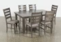 Ashford II 66" Dining With Side Chair Set For 6 - Top