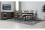 Ashford II 6 Piece Dining Set With Alexa White Chairs - Room