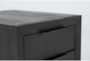 Pierce Espresso Mobile Filing Cabinet With 2 Drawers - Detail