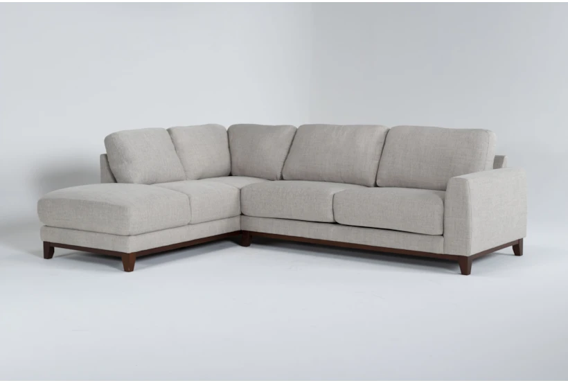 Amherst Cobblestone 2 Piece 114" Sectional With Left Arm Facing Chaise - 360