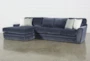 Prestige Foam 2 Piece 140" Sectional With Left Arm Facing Oversized Chaise - Signature
