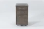 Jaxon Grey Mobile Filing Cabinet With 3 Drawers - Signature