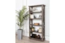 Jaxon Grey 3 Piece Office Set With Corner Desk, File Cabinet + Bookcase - Room