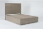 Pierce Natural Queen Panel Bed - Side