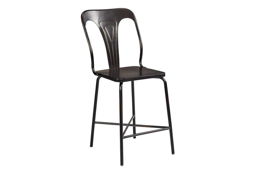Magnolia Home Gaven Metal Stamped 42" Counterstool By Joanna Gaines - 360
