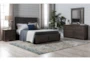 Marco Charcoal California King Wood Panel Bed - Room