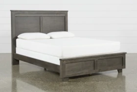 Marco Charcoal Eastern King Panel Bed