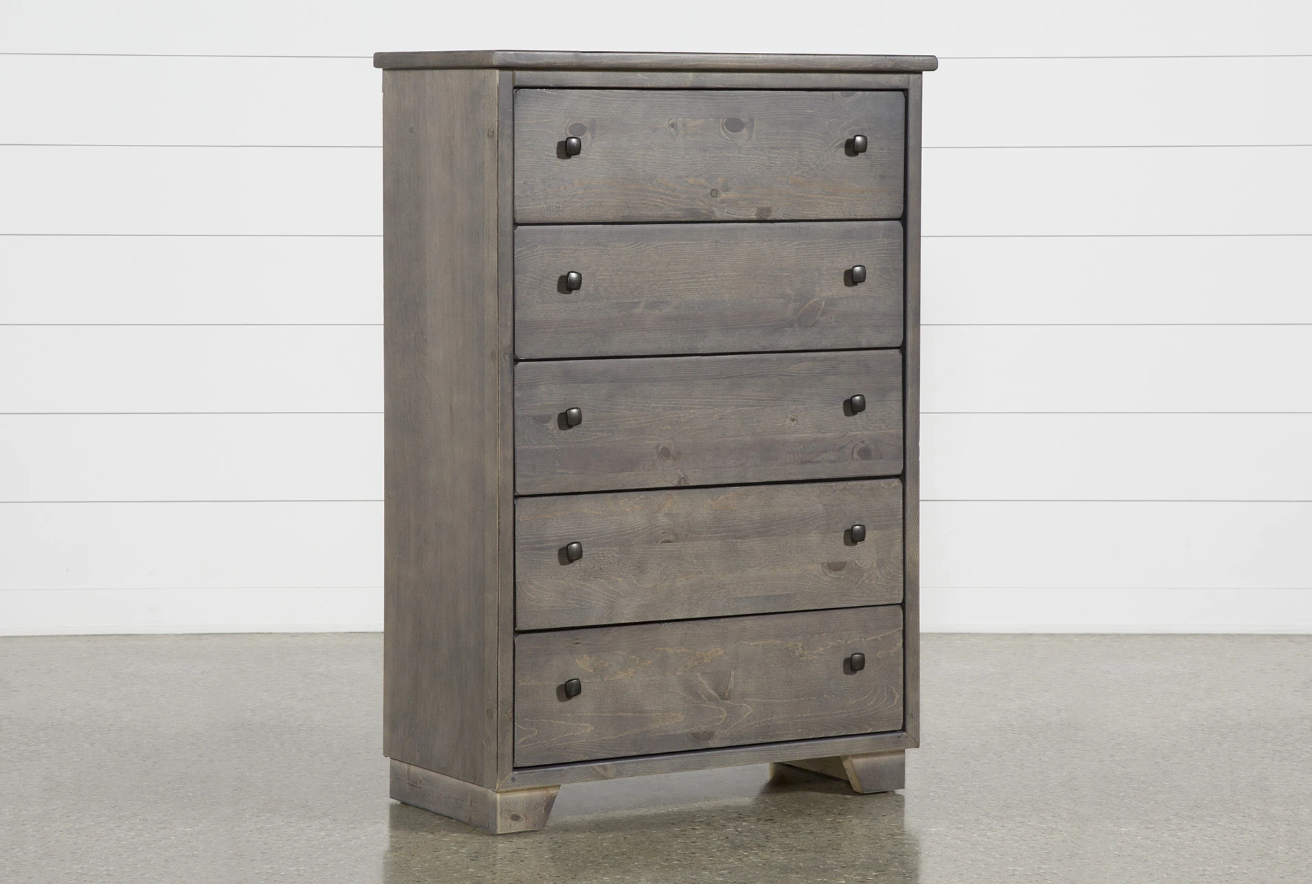 Marco Charcoal Chest Of Drawers Living Spaces