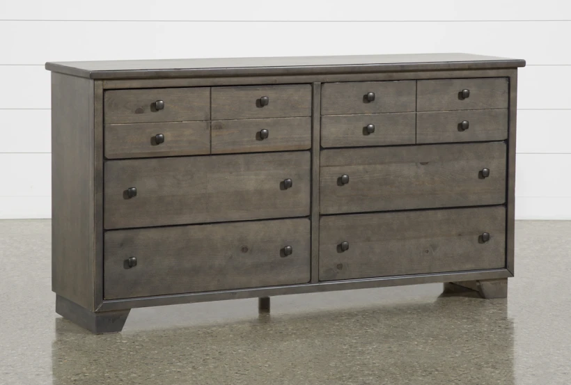 Marco Charcoal 6-Drawer Dresser - 360