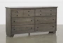 Marco Charcoal 6 Drawer Dresser - Signature