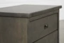 Marco Charcoal 25" Nightstand - Detail