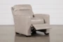 Greer Stone Leather Power Recliner With Power Headrest - Feature
