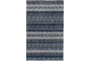 5'x7'5" Rug-Plush Shag Striations Denim - Signature