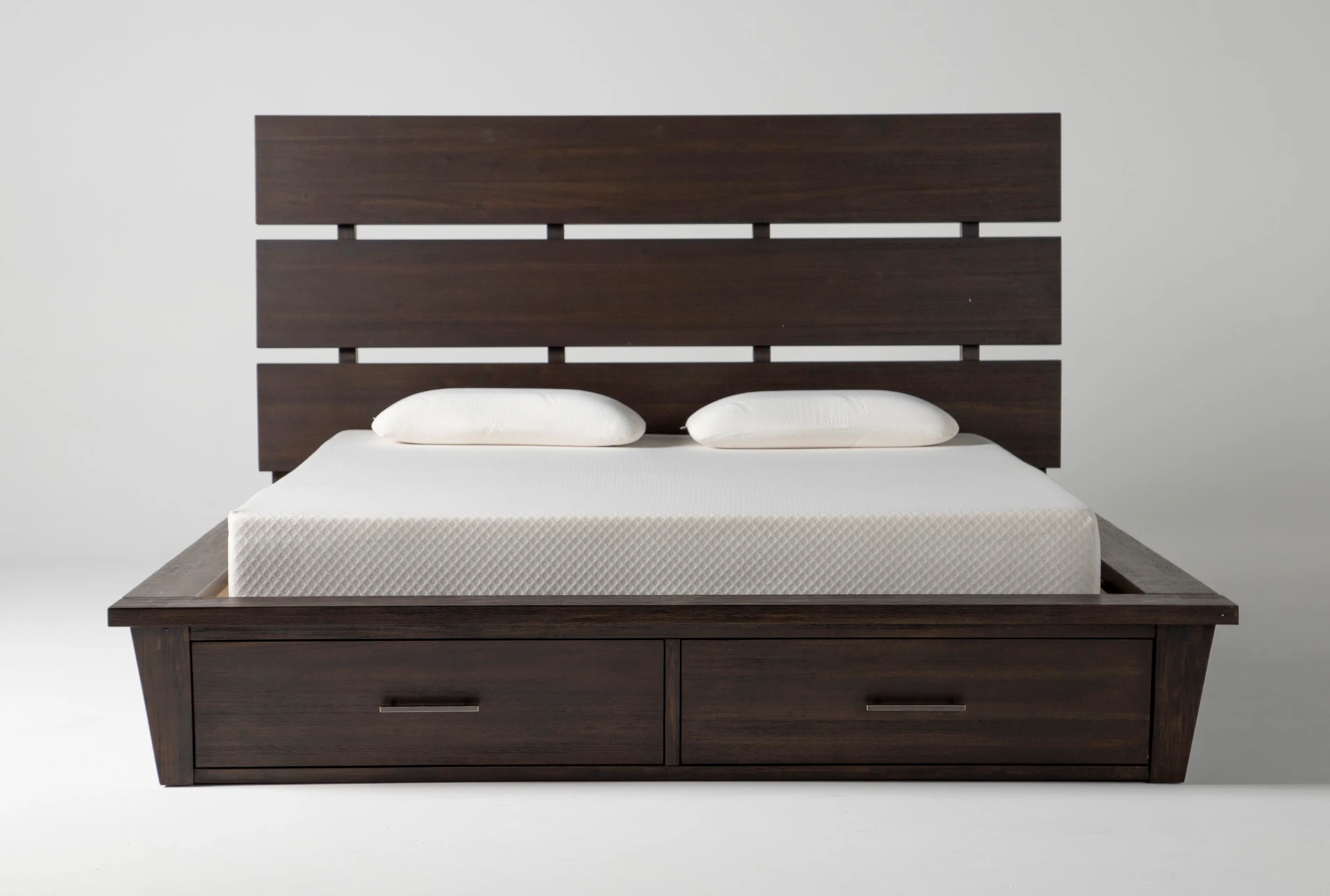 Teagan Eastern King Panel Bed With, Eastern King Wood Bed Frame