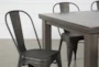 Ashford II 7 Piece Dining Set With Delta Bronze Chairs - Detail