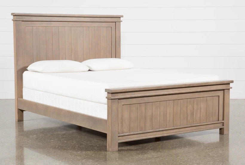 Coleman California King Wood Panel Bed - 360