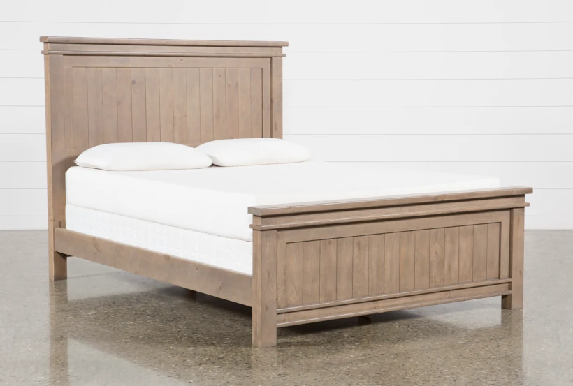Coleman Queen Wood Panel Bed - 360
