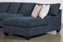 Sierra Down III Chenille Modular 3 Piece 157" Sectional With Right Arm Facing Chaise - Side