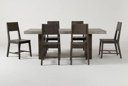 Titan 82 Inch Dining Set For 6