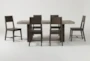 Titan 82" Faux Concrete Dining With Side Chair Set For 6 - Signature