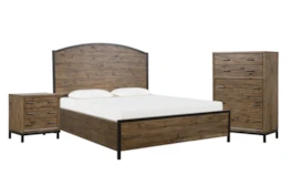 Foundry Eastern King Panel 3 Piece Bedroom Set