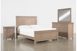 Coleman Eastern King Panel 4 Piece Bedroom Set | Living Spaces