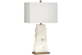 Table Lamp-White Geode