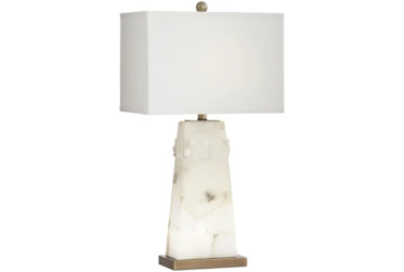 Table Lamp-White Geode