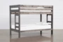 Durango Grey Twin Over Twin Wood Bunk Bed - Signature