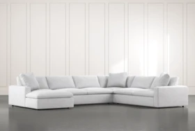 Utopia 4 Piece 158" Sectional With Left Arm Facing Chaise