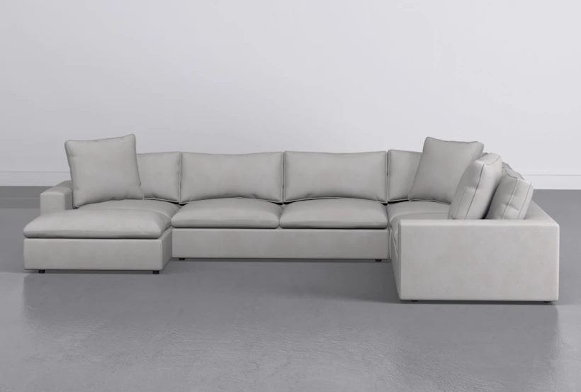 Utopia 4 Piece 158" Sterling Sectional With Left Arm Facing Chaise - 360