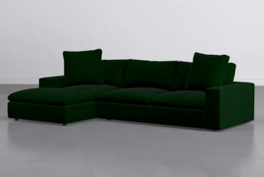 Utopia 2 Piece 122"  Ivy Sectional With Left Arm Facing Chaise