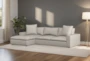 Utopia 2 Piece 122" Linen Sectional With Left Arm Facing Chaise - AI Room