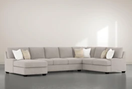 Harper Down II 3 Piece 157" Sectional With Left Arm Facing Chaise