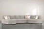 Harper Down II 3 Piece 157" Sectional With Left Arm Facing Chaise - Signature