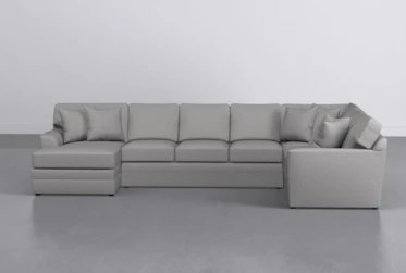Prestige Foam II Cloud 3 Piece 159" Sectional With Left Arm Facing Chaise