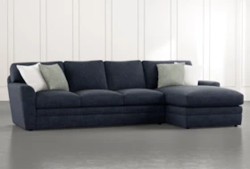 Prestige Foam II 2 Piece 126" Sectional With Right Arm Facing Chaise