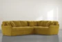 Prestige Foam Yellow 2 Piece Sectional With Left Arm Facing Sofa - Signature