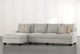 Sierra Foam III 2 Piece 124" Sectional With Left Arm Facing Chaise